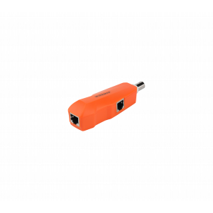 Cable tester with length measurement, cable tracer, and POE detection, 1 remote identifiers
